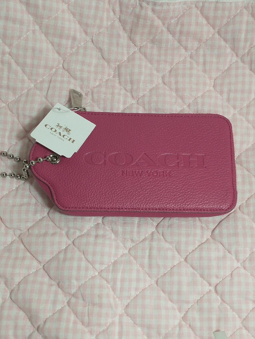 Coach Multifunctional Pink Pouch